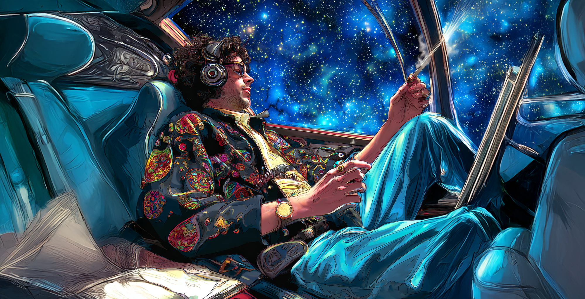 The Cosmic Art of Rolling Blunts - ATMOSPHERE