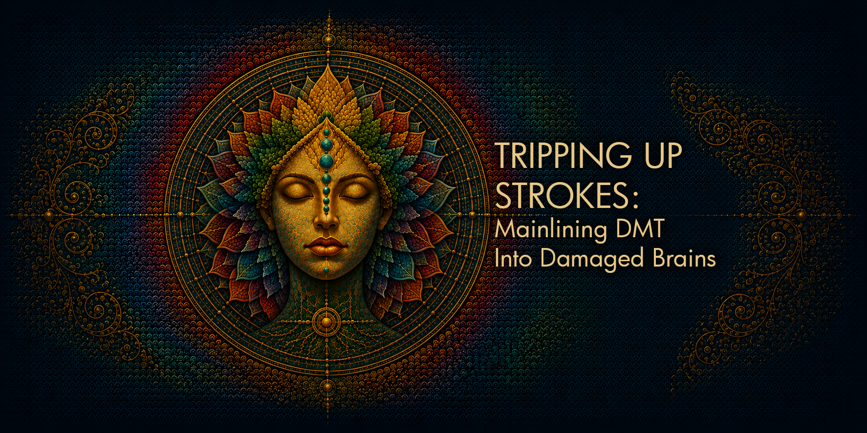 Tripping Up Strokes: Mainlining DMT Into Damaged Brains