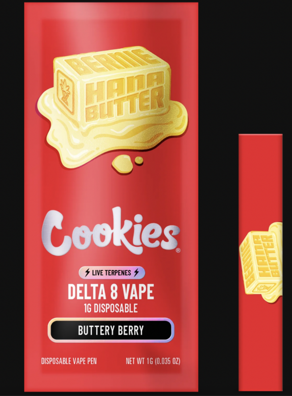 Cookies - Buttery Berry D8 Vape