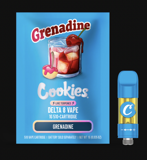 Cookies D8 Vape - Grenadine