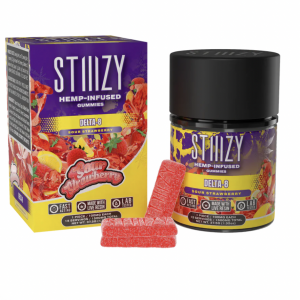 Stiiizy D8 Gummy - Sour Strawberry