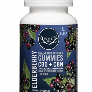 Wyld CBD + CBN Gummies - Elderberry